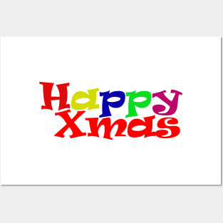 happy Xmas Posters and Art